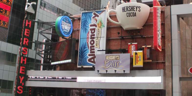 Loja da Hershey's em Nova York