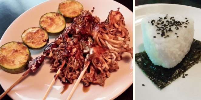 Espetos e Oniguiri do Izakayada Espetos e Oniguiri
