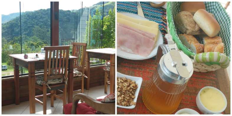 Café da manhã da Pousada Liláceas Pousada Liláceas - Café da Manhã