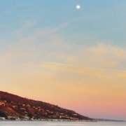 Por do sol em Malibu - Capa