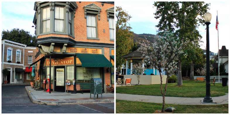 Área externa para gravações na Warner