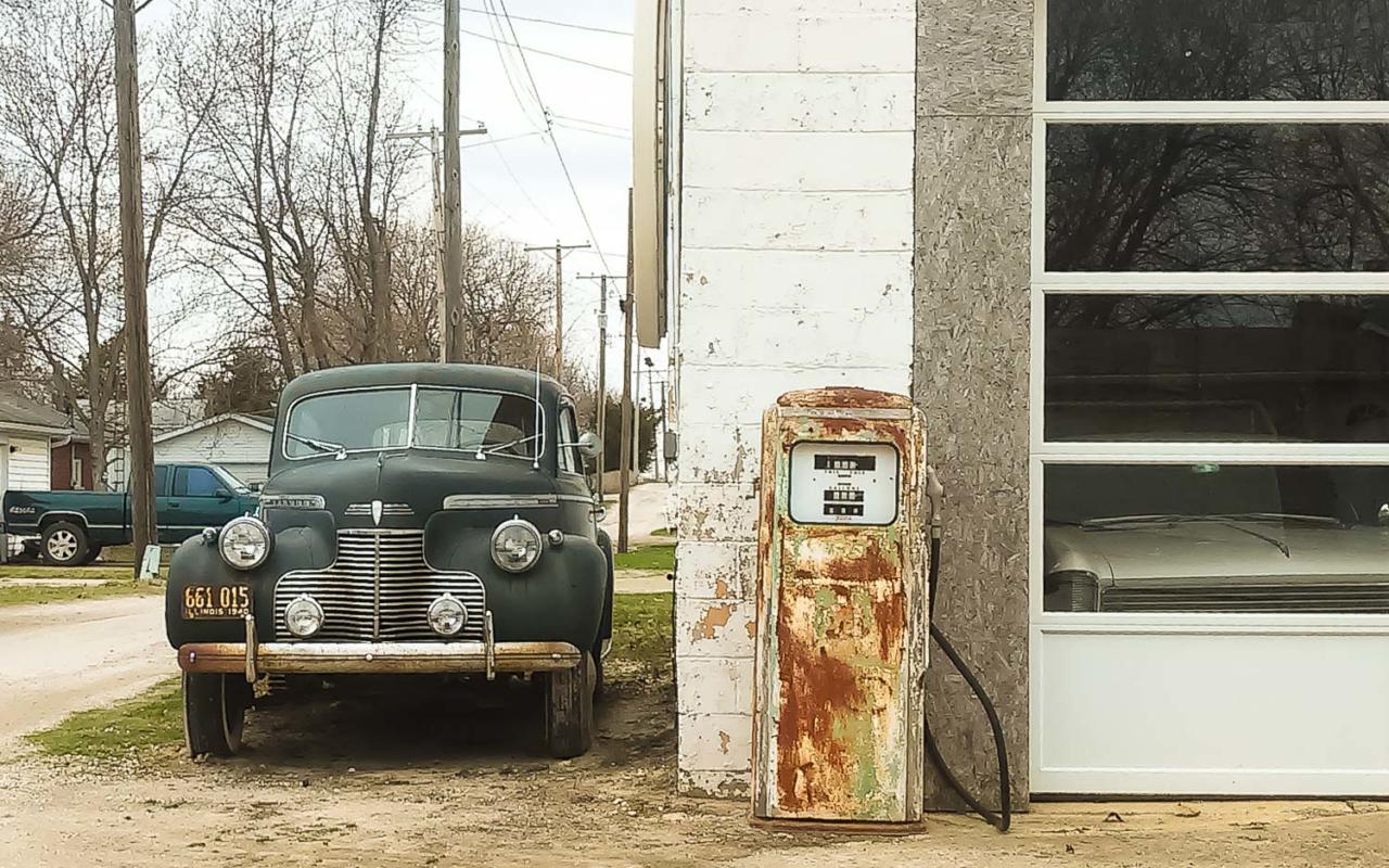 Não faltam ícones automotivos abandonados ao longo da Rota 66