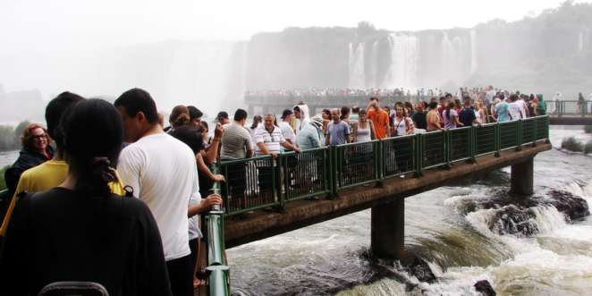 Foz do Iguaçu - Passarela de observação das cataratas