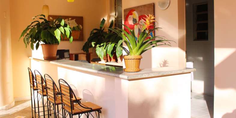 Pousada Beco do Bispo - O sossego da área externa