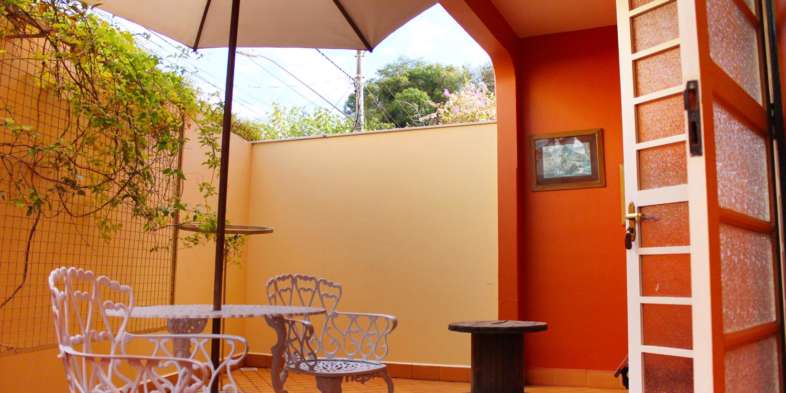 Pousada Beco do Bispo - Área externa privativa do quarto