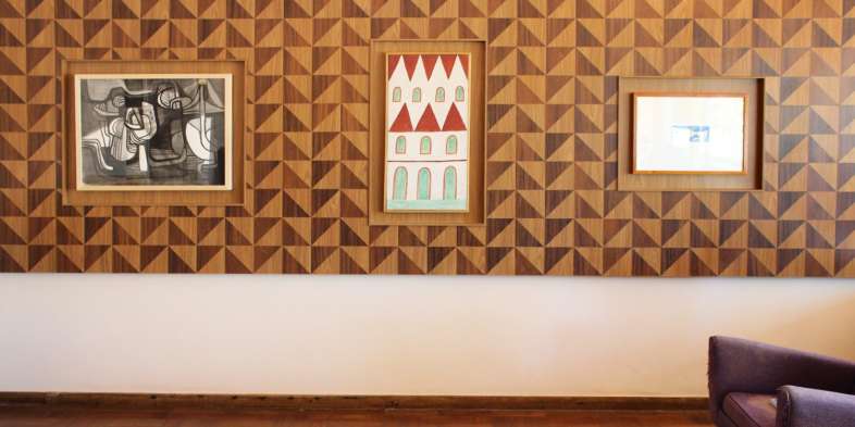 Sala de estar da Casa Kubitschek