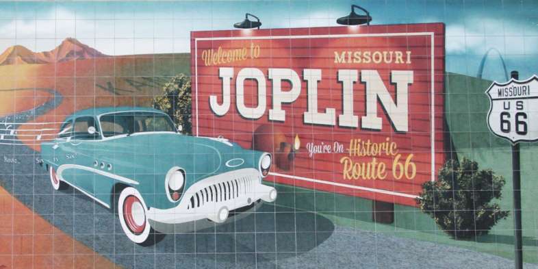 Route 66 Mural Park, em Joplin, MO
