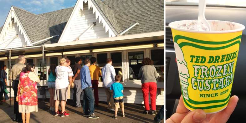 Ted Drewes, parada obrigatória da Rota 66 em St Louis