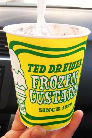Ted Drewes, parada obrigatória da Rota 66 em St Louis