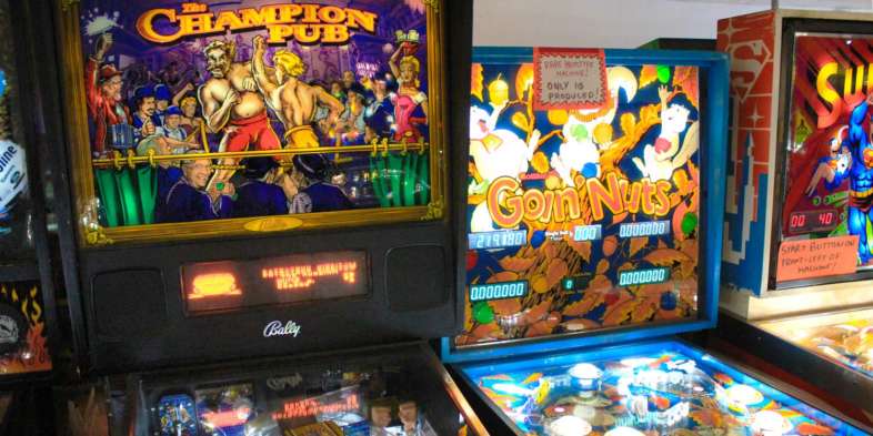 Goin' Nuts é uma das raridades do Pinball Hall of Fame. Foram produzidas apenas dez unidades Goin' Nuts é uma das raridades do Pinball Hall of Fame. Foram produzidas apenas dez unidades