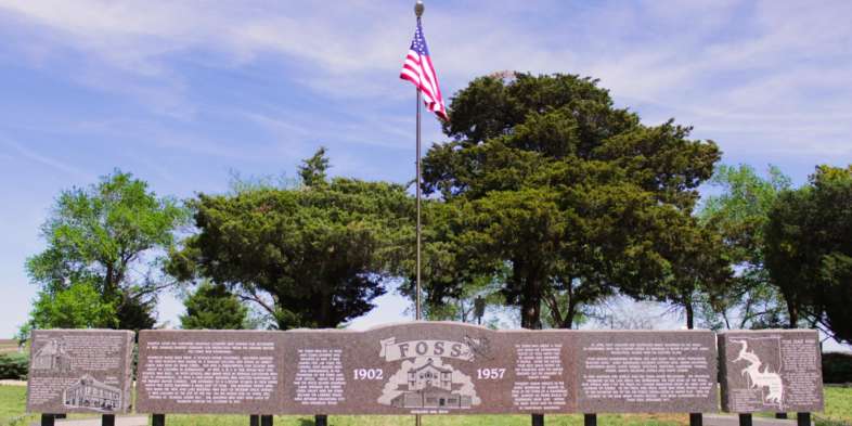 Memorial de Foss, a cidade mais azarada que vimos enquanto percorremos a Rota 66