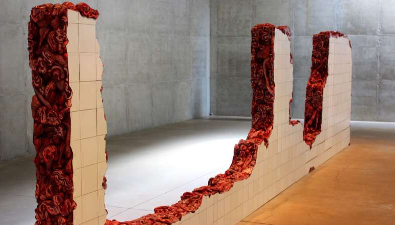 Obra Linda do Rosario na Galeria Adriana Varejao em Inhotim Obra Linda do Rosario - Galeria Adriana Varejao