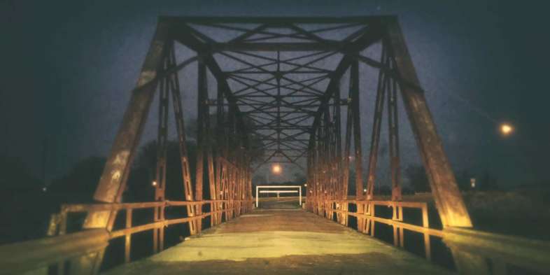 Rock Creek Bridge, em Sapulpa, Oklahoma, ponte dos anos 20 que tem resistido ao tempo