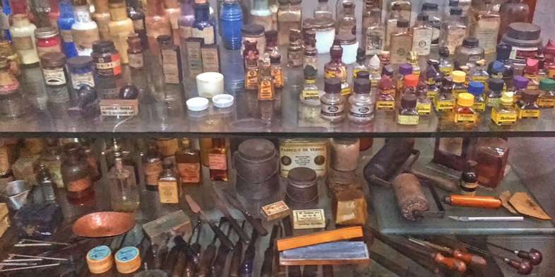 Acervo de artigos pessoais de trabalho de Lasar Segall Museu expostos no museu que leva seu nome Acervo de artigos pessoais de trabalho de Lasar Segall Museu expostos no museu que leva seu nome