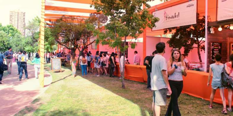 A Feria del Sanguche, apenas um dos eventos que acontecem durante o ano no Parque Araucano A Feria del Sanguche, apenas um dos eventos que acontecem durante o ano no Parque Araucano