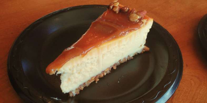 Onde comer em Chicago: Olha que beleza esse cheesecake de caramelo salgado do Eli's Cheesecake World! Olha que beleza esse cheesecake de caramelo salgado do Eli's Cheesecake World!