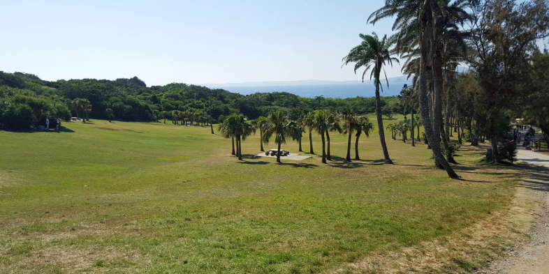 Parque próximo ao farol em Kenting