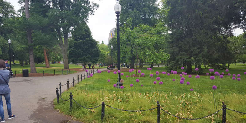 Entrada do Boston Punlic Garden