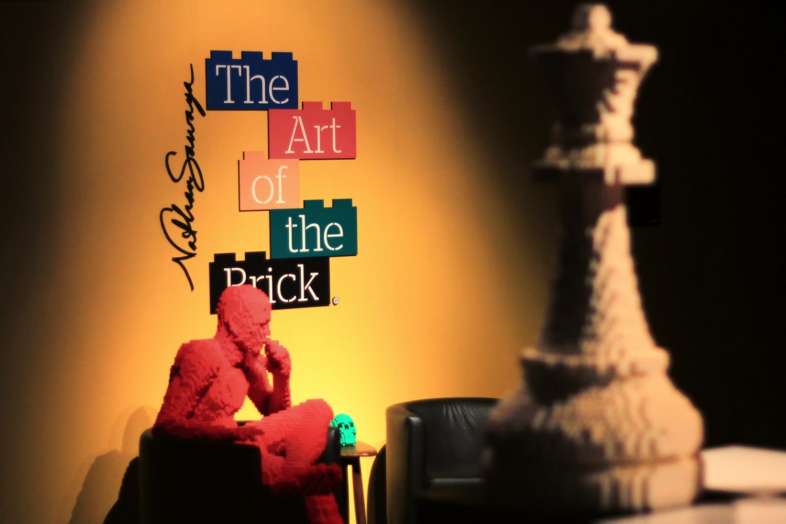 A exposição The Art of the Brick traz a São Paulo obras do artista Nathan Sawaya