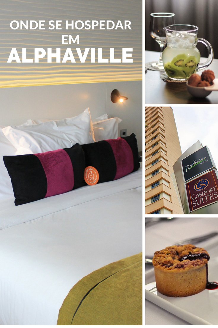 Onde se hospedar em Alphaville - Pinterest Fachada e outros detalhes do Radisson, Comfort Suites e Quality Alphaville