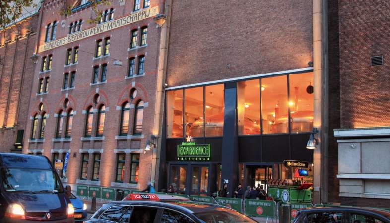 Fachada do Heineken Experience em Amsterdam Fachada do Heineken Experience Amsterdam