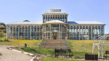 Edifício principal do Jardim Botânico de Sorocaba