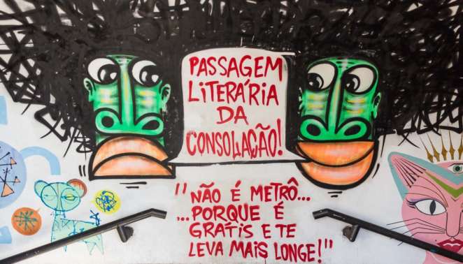 O que fazer na Avenida Paulista: Passagem Literária da Consolação