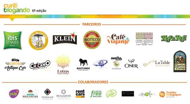 Curitiblogando - Todos os parceiros e colaboradores Todos os parceiros e colaboradores do Curitiblogando