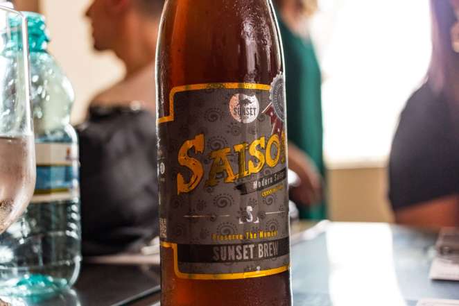 O restaurante árabe Oriente também serve ótimos rótulos locais e vizinhos de cerveja artesanal O restaurante árabe Oriente também serve ótimos rótulos locais e vizinhos de cerveja artesanal