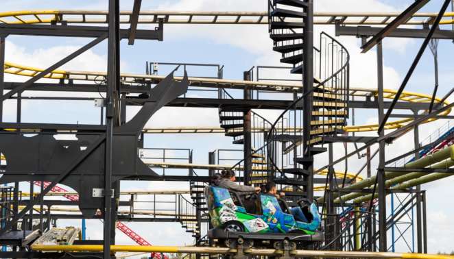 Six Flags New England - Escape from Arkham Asylum Six Flags New England - Escape from Arkham Asylum