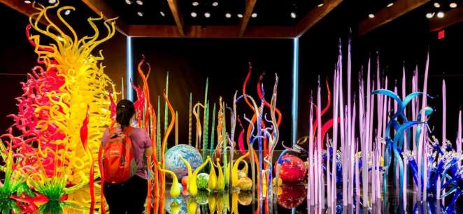 St. Pete - Chihuly Collection - Por vezes, parece que estamos em um mundo alienígena durante a visita ao museu St. Pete - Chihuly Collection - Por vezes, parece que estamos em um mundo alienígena durante a visita ao museu