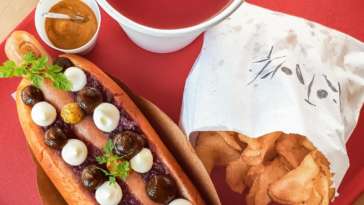 Hot Pork: por 10 reais você completa seu cachorro-quente e monta um combo com batata frita e refresco