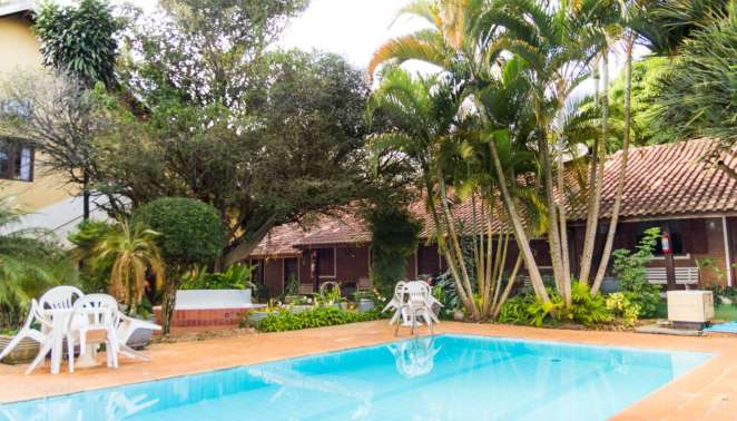 Hospedagem em Brotas - Pousada das Nascentes: a convidativa piscina é perfeita para os meses mais quentes do ano Hospedagem em Brotas - Pousada das Nascentes: a convidativa piscina é perfeita para os meses mais quentes do ano