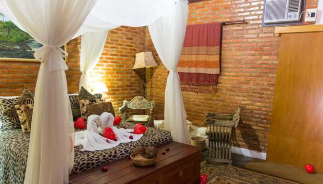 Hospedagem em Brotas - Pousada das Nascentes: você também pode solicitar decoração especial para momentos românticos Hospedagem em Brotas - Pousada das Nascentes: você também pode solicitar decoração especial para momentos românticos