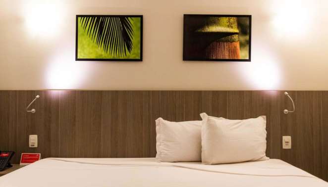 Ramada Viracopos: o grande destaque do hotel próximo ao aeroporto de Campinas são as camas super confortáveis dos quartos Ramada Viracopos: o grande destaque do hotel próximo ao aeroporto de Campinas são as camas super confortáveis dos quartos