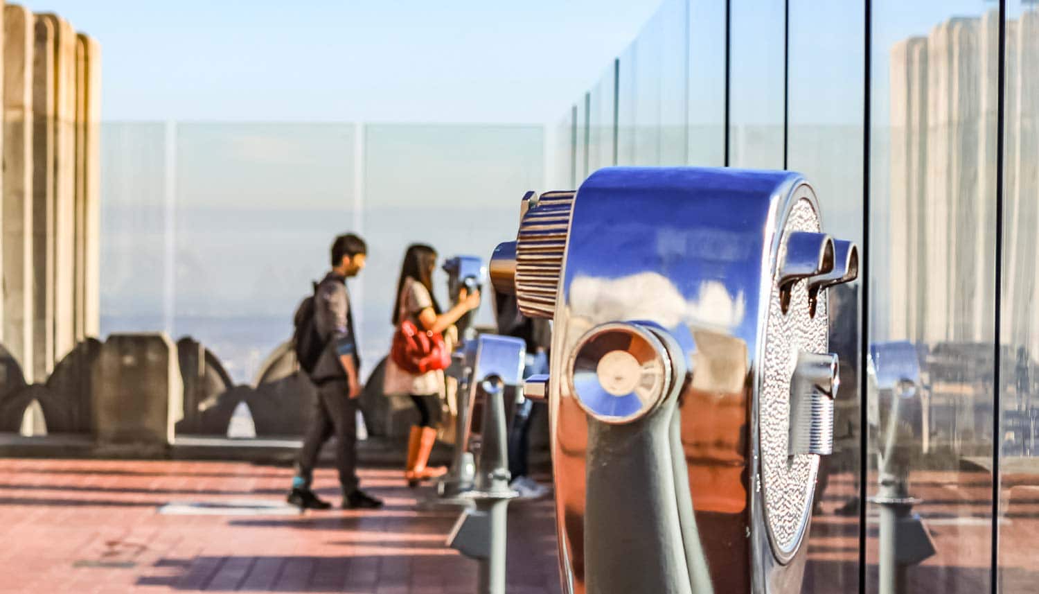 Observatório do Top of the Rock em Nova York