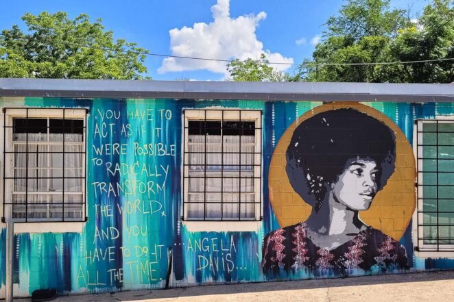 A arte de rua está por toda parte em Austin, Texas